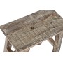 Side table Home ESPRIT White Brown 45 x 25 x 51 cm