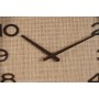 Wall Clock Home ESPRIT Brown Natural Wood Rattan 40 x 5 x 40 cm (2 Units)