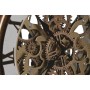 Horloge de table Home ESPRIT Noir Doré Vintage (2 Unités)