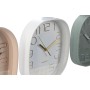 Wall Clock Home ESPRIT White Green PVC 28,5 x 5 x 28,5 cm (3 Units)