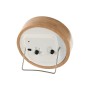 Horloge de table Home ESPRIT Naturel (2 Unités)