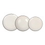 Tableware La Mediterránea Anllo White 12 Pieces (2 Units)
