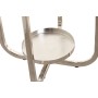 Candleholder Home ESPRIT Silver Crystal Steel 21 x 21 x 49 cm
