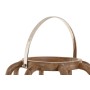 Candleholder Home ESPRIT Brown Silver Crystal Mango wood 30 x 30 x 53 cm