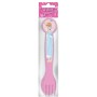 Set de couverts Disney Princess CZ11398 Rose Plastique 2 Pièces