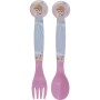 Set de couverts Disney Princess CZ11398 Rose Plastique 2 Pièces