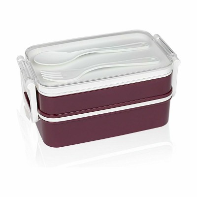 Gamelle à Compartiments avec Couverts ThermoSport Plastique