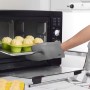 Oven Mitt Quttin Silicone 22 x 18 cm (24 Units)