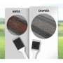 Brosse de Nettoyage pour Barbecue Algon 44 x 6,5 x 4,5 cm Acier (12 Unités)