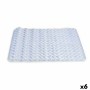 Bath rug Berilo AR1910104 Transparent PVC 0,03 x 50 x 50 cm (6 Units)
