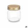 Jar Vivalto CWDH05-18PK Gold Transparent 180 ml (18 Units)