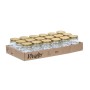 Jar Vivalto CWDH05-18PK Gold Transparent 180 ml (18 Units)