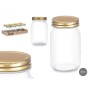 Bocal Vivalto CWDH03-8PK Or Transparent 500 ml (8 Unités)