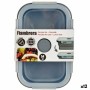 Boîte à lunch Kinvara CH19130-1 Gris Transparent ABS 540 ml (12 Unités)