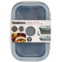 Boîte à lunch Kinvara CH19130-1 Gris Transparent ABS 540 ml (12 Unités)