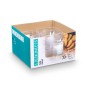 Set of bowls Leknes CK80688 Transparent Plastic 800 ml 15,3 x 7 x 15,3 cm (24 Units)