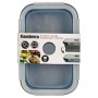 Boîte à lunch Kinvara CH19130-2 Gris Transparent ABS 800 ml (6 Unités)