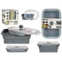 Boîte à lunch Kinvara CH19130-2 Gris Transparent ABS 800 ml (6 Unités)