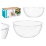 Plate set Leknes CK80678-1 Transparent Plastic 3,5 L 25,5 x 12,5 x 25,5 cm (12 Units)