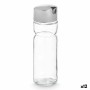 Cruet Vivalto OCT-TW022 Transparent Silver Metal Crystal Plastic 180 ml 4,6 x 15,7 x 4,6 cm (12 Units)