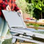 Barbecue au Charbon de Bois Pliable en Acier Inoxydable InnovaGoods Acier inoxydable (Reconditionné A)