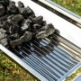 Barbecue au Charbon de Bois Pliable en Acier Inoxydable InnovaGoods Acier inoxydable (Reconditionné A)