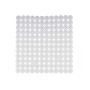Non-slip Shower Mat Transparent PVC 54 x 54 x 1 cm (6 Units)