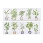 Cadre DKD Home Decor Plante (90 x 2,3 x 30 cm) (90 x 1,5 x 30 cm) (2 Unités)