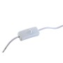 Lampe de bureau Home ESPRIT Blanc Beige Céramique 220 V 15 x 15 x 28 cm (2 Unités)