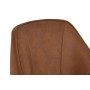 Dining Chair Home ESPRIT Black Camel Metal Microfibre 64 x 67 x 85 cm 67 x 64 x 83 cm