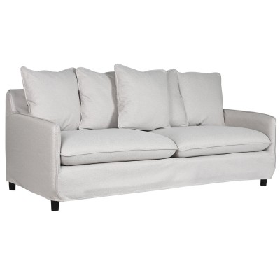 Canapé Home ESPRIT Beige Moderne 196 x 85 x 90 cm