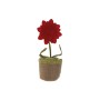 Door stop Home ESPRIT Polyester Jute 14 x 14 x 33 cm (2 Units)
