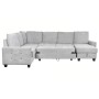 Canapé Convertible Home ESPRIT Moderne 307 x 242 x 86 cm