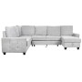 Canapé Convertible Home ESPRIT Moderne 307 x 242 x 86 cm