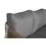 Ensemble Table avec 3 Sièges Home ESPRIT Blanc Naturel Gris clair 189 x 73 x 84 cm