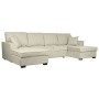 Sofabed Home ESPRIT Sand Modern 298 x 154 x 92 cm