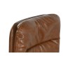 Dining Chair Home ESPRIT Synthetic Leather Metal 71 x 49 x 90 cm
