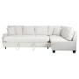 Canapé Convertible Home ESPRIT Beige Moderne 285 x 260 x 90 cm