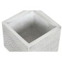 Planter Home ESPRIT Grey Magnesium 37 x 37 x 31,5 cm (4 Units)
