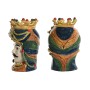 Planter Home ESPRIT Green Multicolour Porcelain 20 x 20 x 29 cm (2 Units)