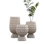 Planter Home ESPRIT Clay Fibre Modern 35 x 35 x 60 cm