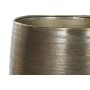 Planter Home ESPRIT Golden Silver Aluminium Modern 35 x 35 x 63 cm (2 Pieces)