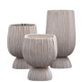 Planter Home ESPRIT Clay Fibre Modern 32 x 32 x 60 cm