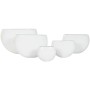 Planter Home ESPRIT White Aluminium 54 x 24 x 36 cm 54 x 25 x 36 cm (5 Units)