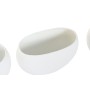 Planter Home ESPRIT White Aluminium 54 x 24 x 36 cm 54 x 25 x 36 cm (5 Units)