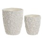 Planter Home ESPRIT Cement 24 x 24 x 28 cm (2 Pieces)