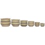 Planter Home ESPRIT Brown Green Fibre Arab 44 x 44 x 33 cm (6 Units)