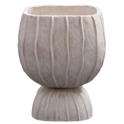 Planter Home ESPRIT Clay Fibre Modern 35 x 35 x 45 cm