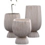 Planter Home ESPRIT Clay Fibre Modern 35 x 35 x 45 cm