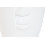 Planter Home ESPRIT White Magnesium Modern Face 42 x 42 x 110 cm
